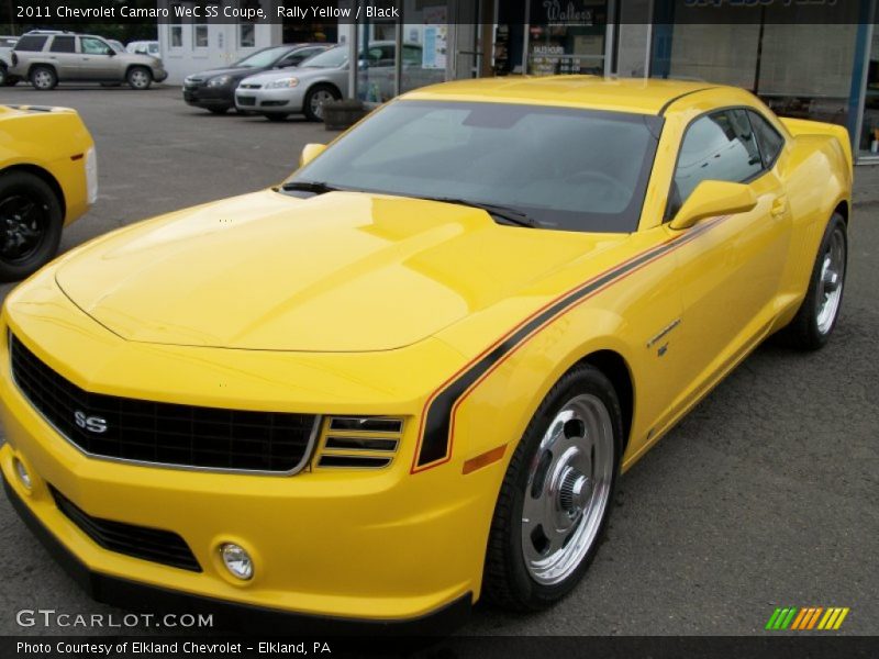 Rally Yellow / Black 2011 Chevrolet Camaro WeC SS Coupe