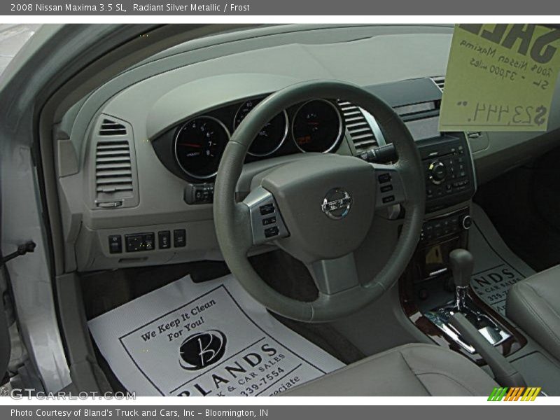Radiant Silver Metallic / Frost 2008 Nissan Maxima 3.5 SL