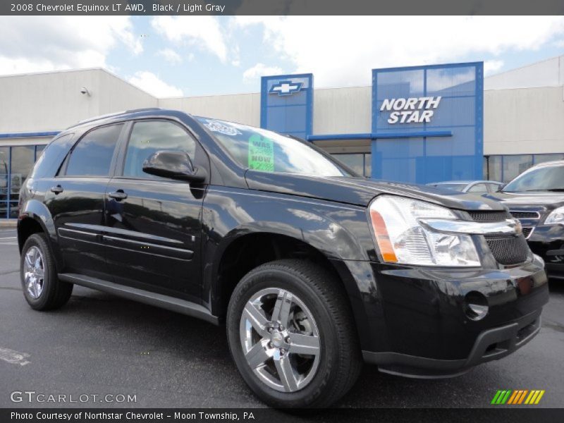 Black / Light Gray 2008 Chevrolet Equinox LT AWD