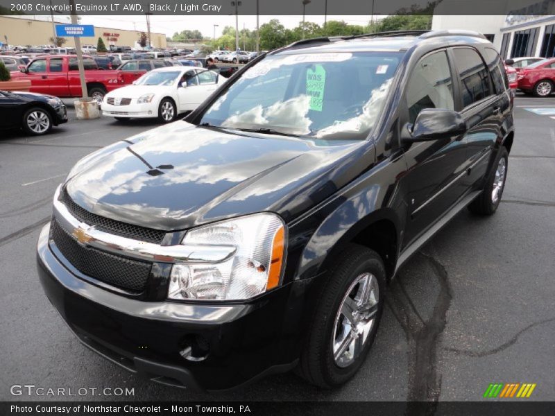 Black / Light Gray 2008 Chevrolet Equinox LT AWD