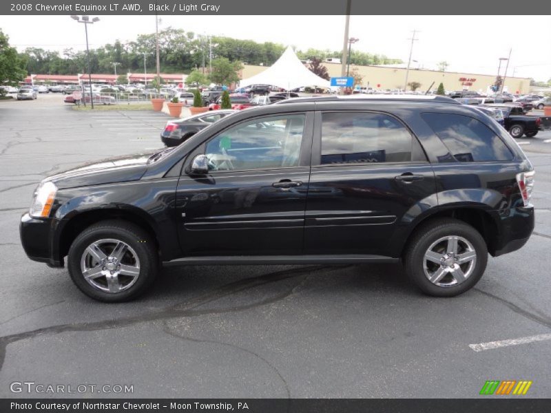 Black / Light Gray 2008 Chevrolet Equinox LT AWD