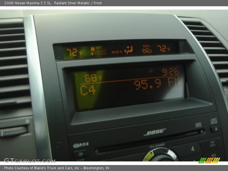 Radiant Silver Metallic / Frost 2008 Nissan Maxima 3.5 SL