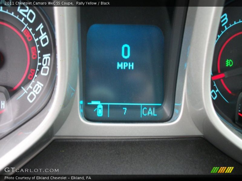 Rally Yellow / Black 2011 Chevrolet Camaro WeC SS Coupe