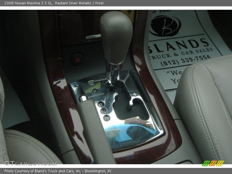Radiant Silver Metallic / Frost 2008 Nissan Maxima 3.5 SL