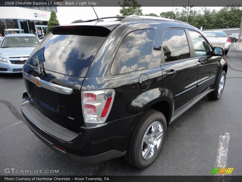 Black / Light Gray 2008 Chevrolet Equinox LT AWD
