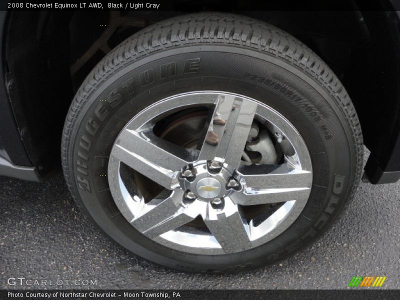 Black / Light Gray 2008 Chevrolet Equinox LT AWD