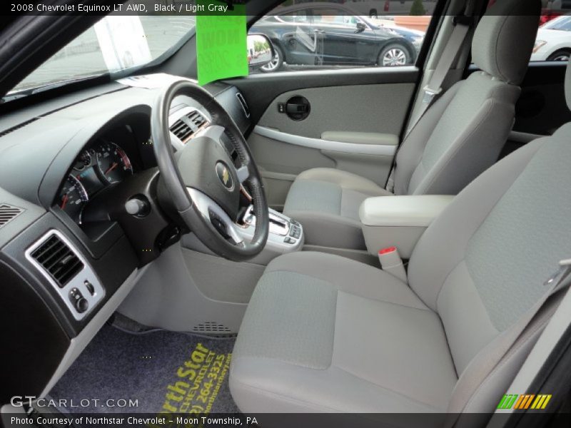 Black / Light Gray 2008 Chevrolet Equinox LT AWD
