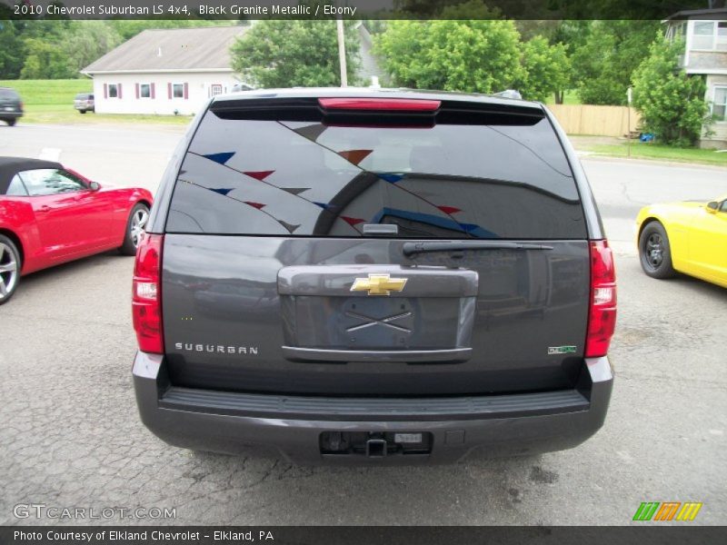 Black Granite Metallic / Ebony 2010 Chevrolet Suburban LS 4x4
