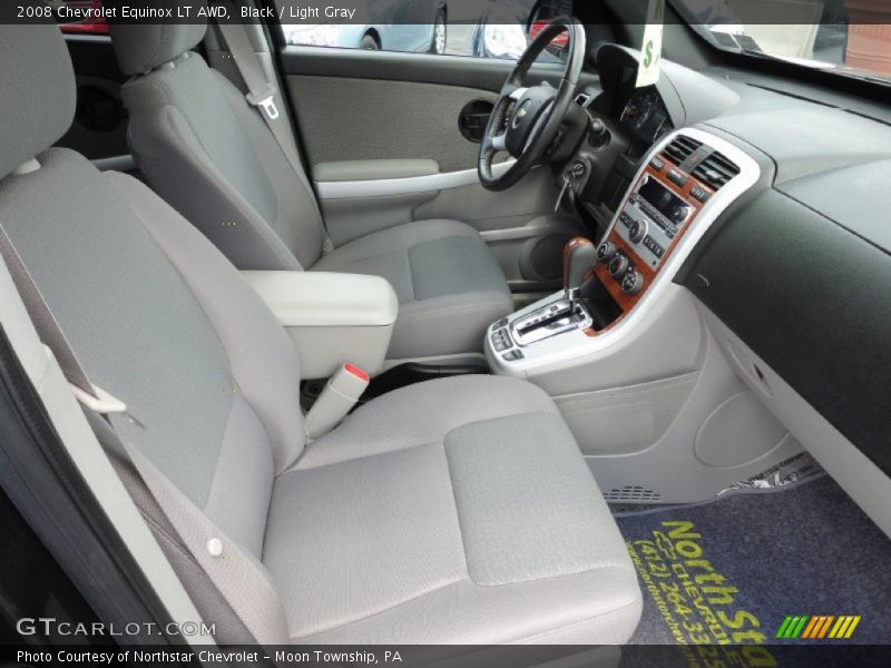 Black / Light Gray 2008 Chevrolet Equinox LT AWD