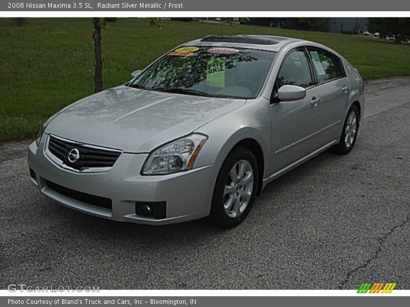 Radiant Silver Metallic / Frost 2008 Nissan Maxima 3.5 SL