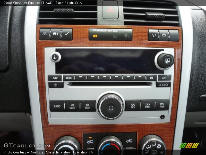 Black / Light Gray 2008 Chevrolet Equinox LT AWD