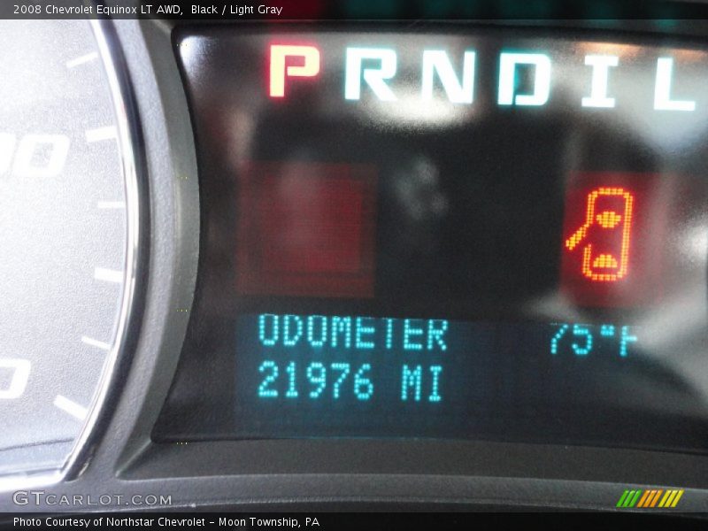 Black / Light Gray 2008 Chevrolet Equinox LT AWD