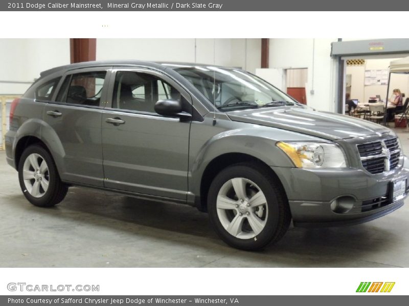 Mineral Gray Metallic / Dark Slate Gray 2011 Dodge Caliber Mainstreet