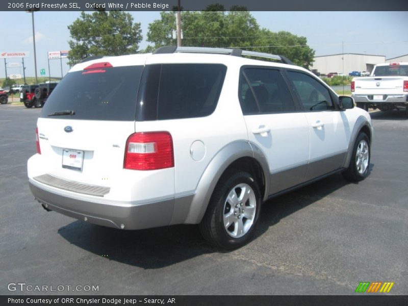 Oxford White / Pebble Beige 2006 Ford Freestyle SEL