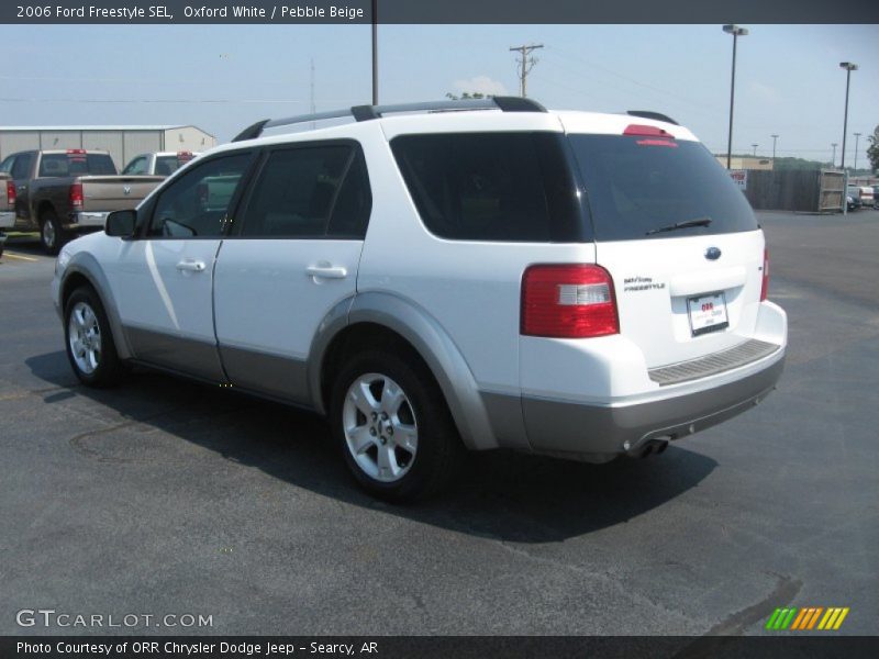 Oxford White / Pebble Beige 2006 Ford Freestyle SEL