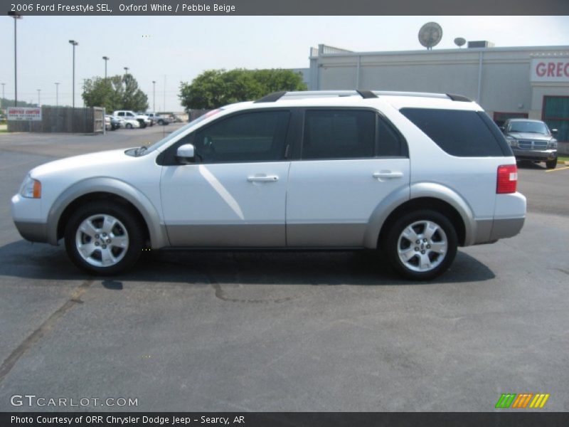 Oxford White / Pebble Beige 2006 Ford Freestyle SEL