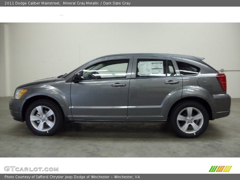 Mineral Gray Metallic / Dark Slate Gray 2011 Dodge Caliber Mainstreet