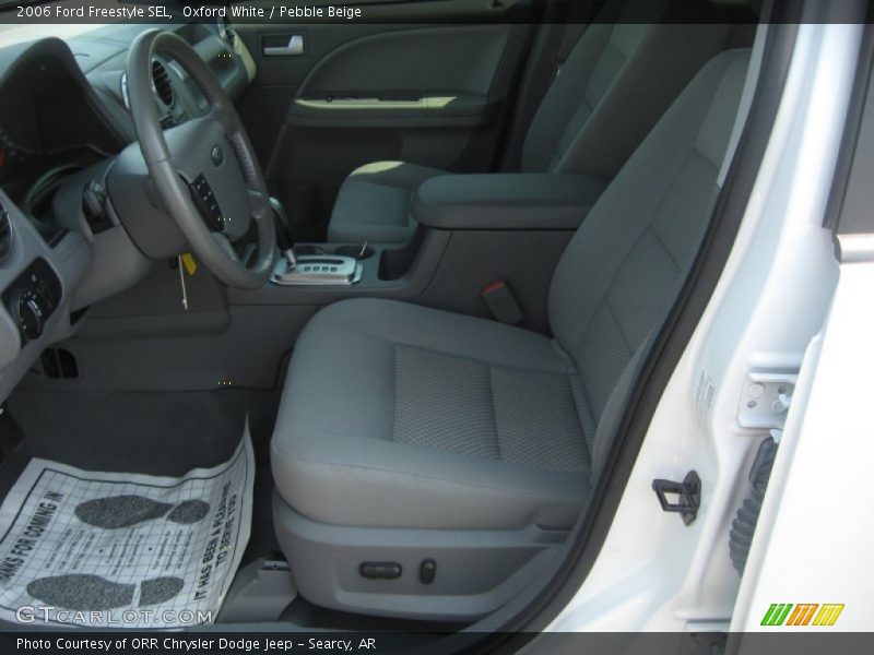 Oxford White / Pebble Beige 2006 Ford Freestyle SEL