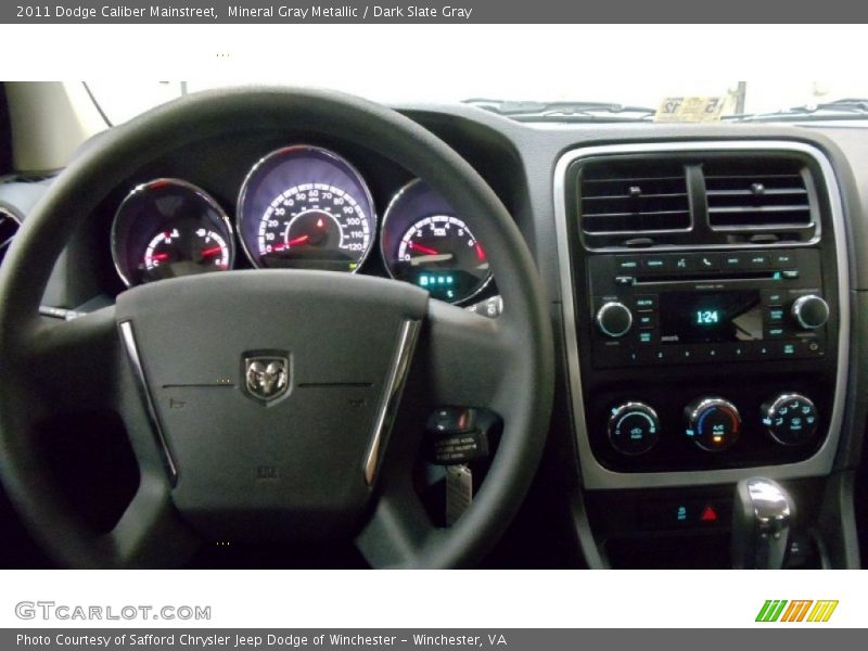 Mineral Gray Metallic / Dark Slate Gray 2011 Dodge Caliber Mainstreet