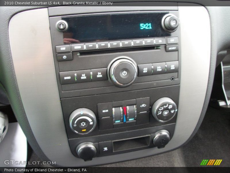 Black Granite Metallic / Ebony 2010 Chevrolet Suburban LS 4x4