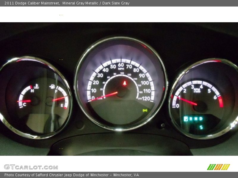 Mineral Gray Metallic / Dark Slate Gray 2011 Dodge Caliber Mainstreet