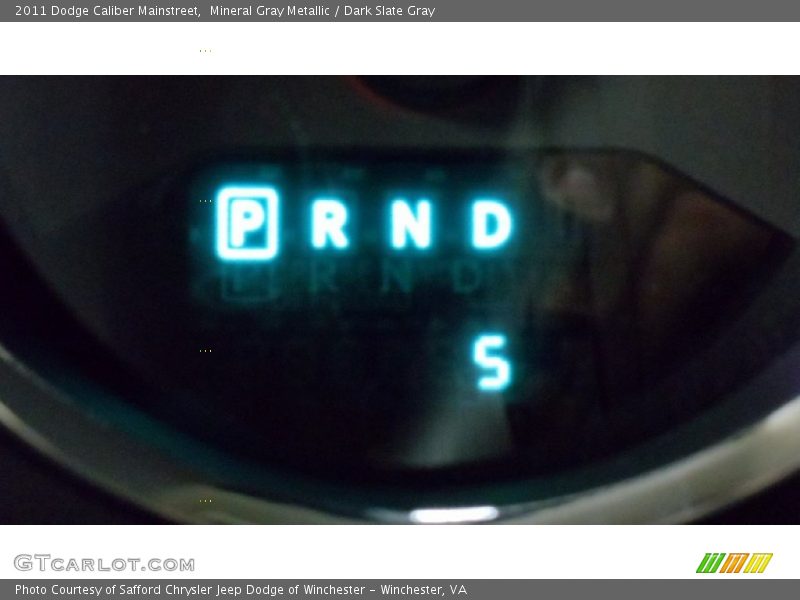 Mineral Gray Metallic / Dark Slate Gray 2011 Dodge Caliber Mainstreet