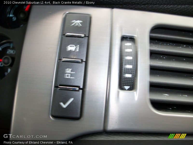 Black Granite Metallic / Ebony 2010 Chevrolet Suburban LS 4x4
