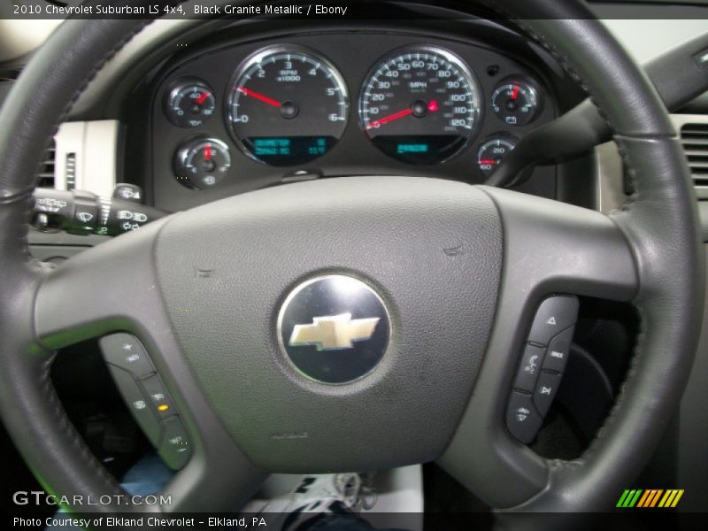 Black Granite Metallic / Ebony 2010 Chevrolet Suburban LS 4x4