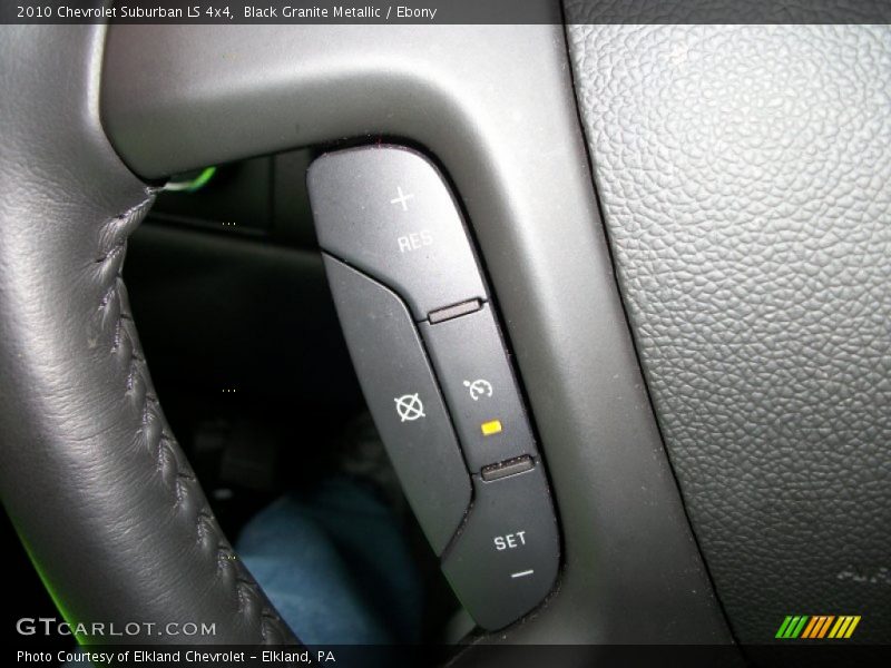 Black Granite Metallic / Ebony 2010 Chevrolet Suburban LS 4x4
