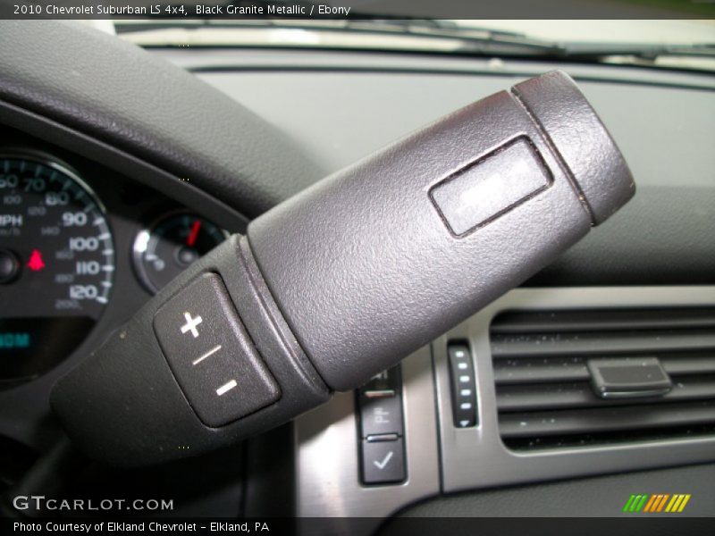 Black Granite Metallic / Ebony 2010 Chevrolet Suburban LS 4x4