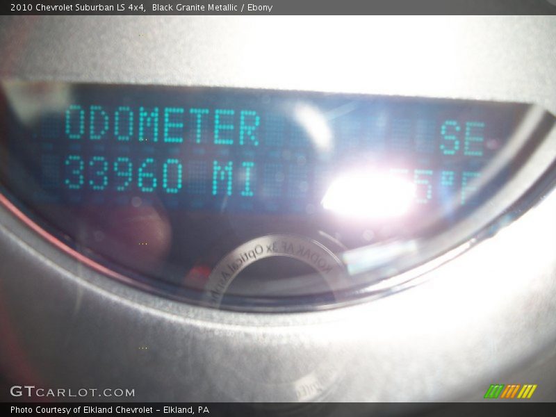 Black Granite Metallic / Ebony 2010 Chevrolet Suburban LS 4x4