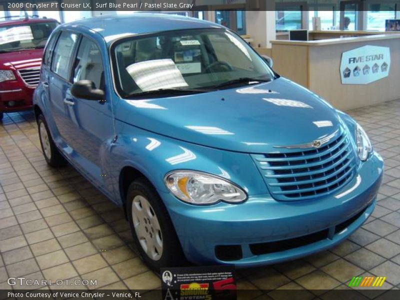 Surf Blue Pearl / Pastel Slate Gray 2008 Chrysler PT Cruiser LX