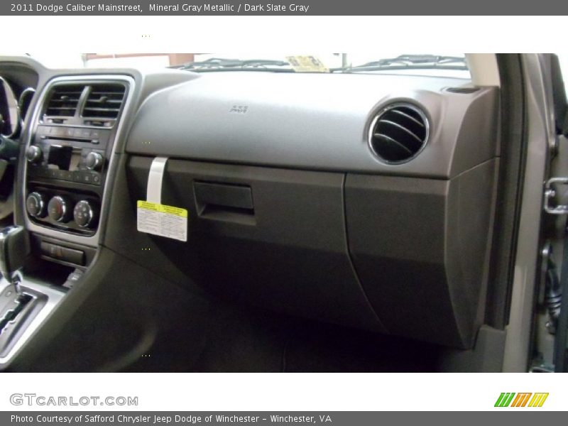 Mineral Gray Metallic / Dark Slate Gray 2011 Dodge Caliber Mainstreet