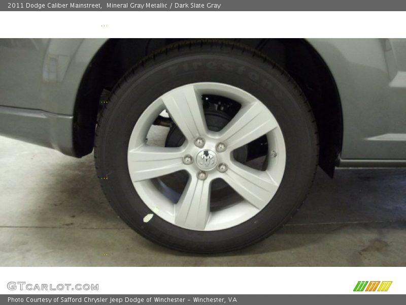 Mineral Gray Metallic / Dark Slate Gray 2011 Dodge Caliber Mainstreet