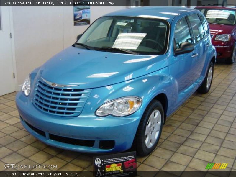 Surf Blue Pearl / Pastel Slate Gray 2008 Chrysler PT Cruiser LX