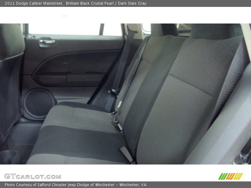 Brilliant Black Crystal Pearl / Dark Slate Gray 2011 Dodge Caliber Mainstreet