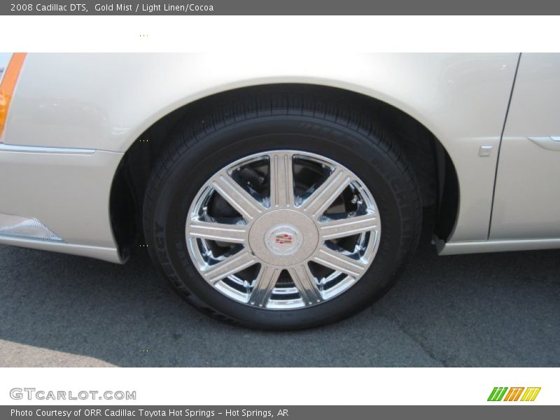 Gold Mist / Light Linen/Cocoa 2008 Cadillac DTS