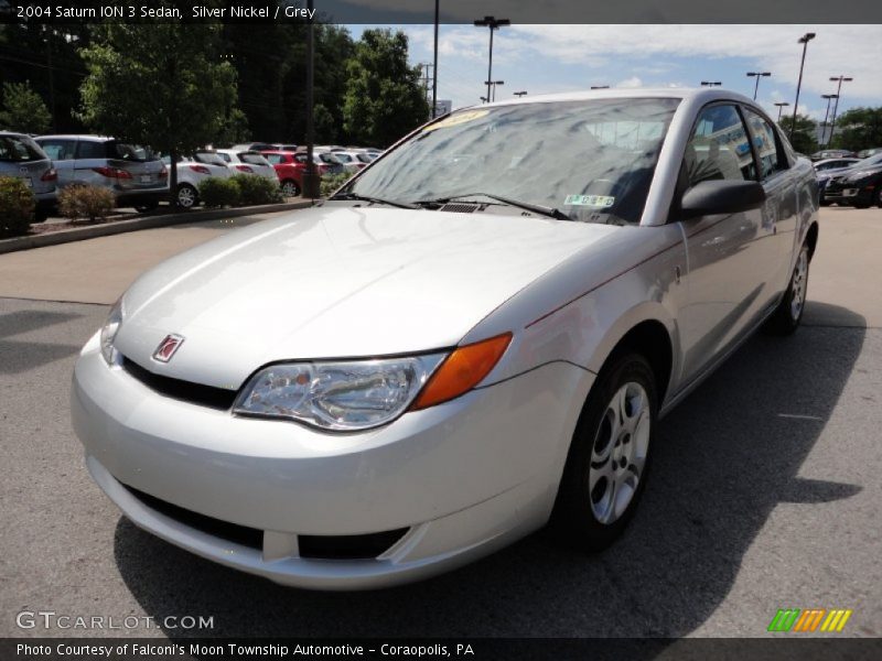 Silver Nickel / Grey 2004 Saturn ION 3 Sedan