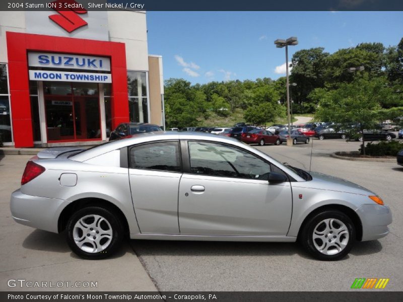 Silver Nickel / Grey 2004 Saturn ION 3 Sedan
