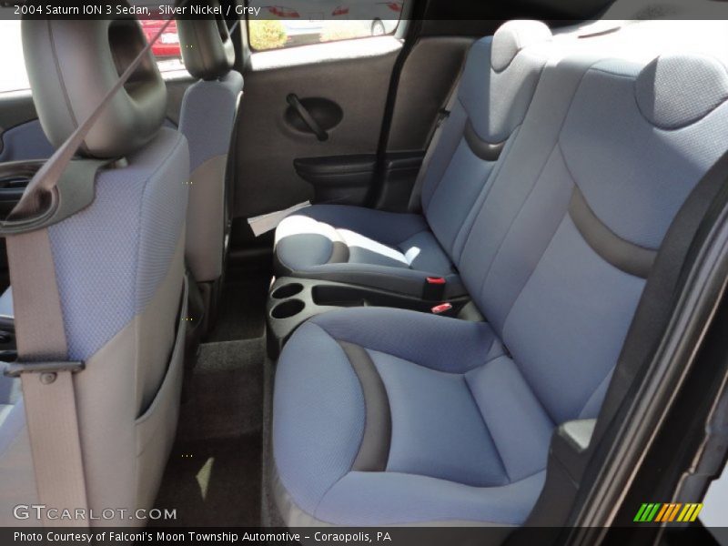  2004 ION 3 Sedan Grey Interior