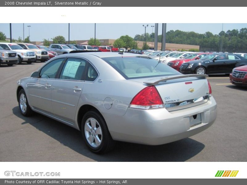 Silverstone Metallic / Gray 2008 Chevrolet Impala LT