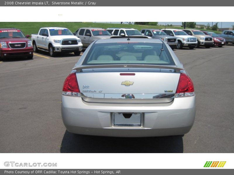 Silverstone Metallic / Gray 2008 Chevrolet Impala LT