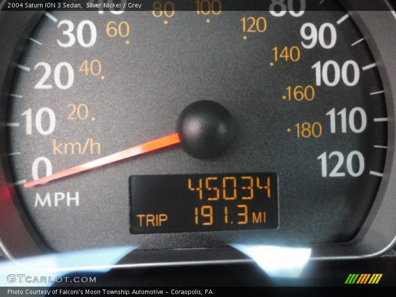 Silver Nickel / Grey 2004 Saturn ION 3 Sedan
