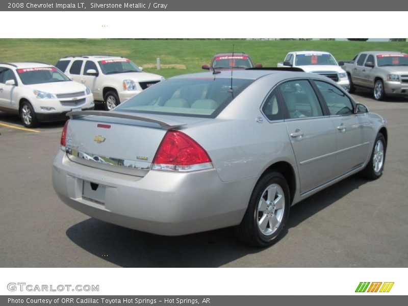 Silverstone Metallic / Gray 2008 Chevrolet Impala LT