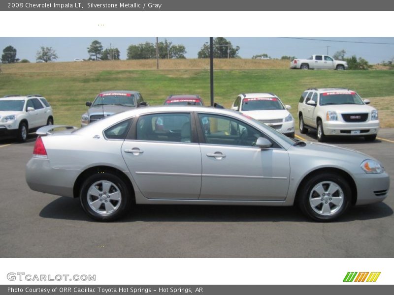 Silverstone Metallic / Gray 2008 Chevrolet Impala LT