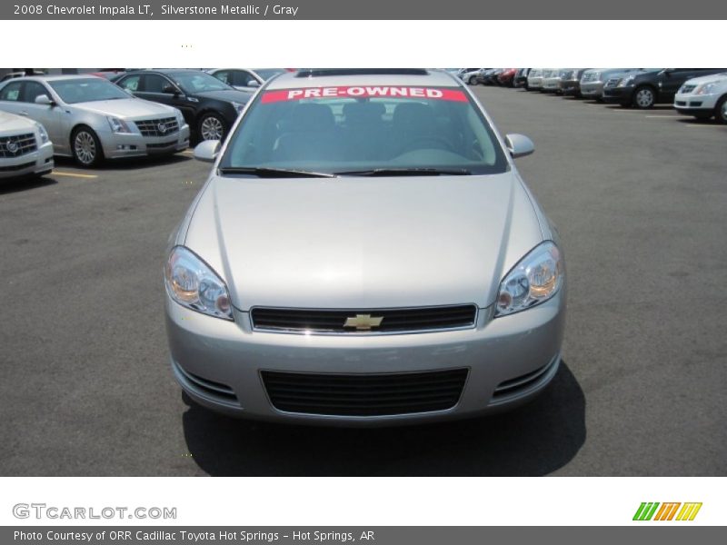 Silverstone Metallic / Gray 2008 Chevrolet Impala LT