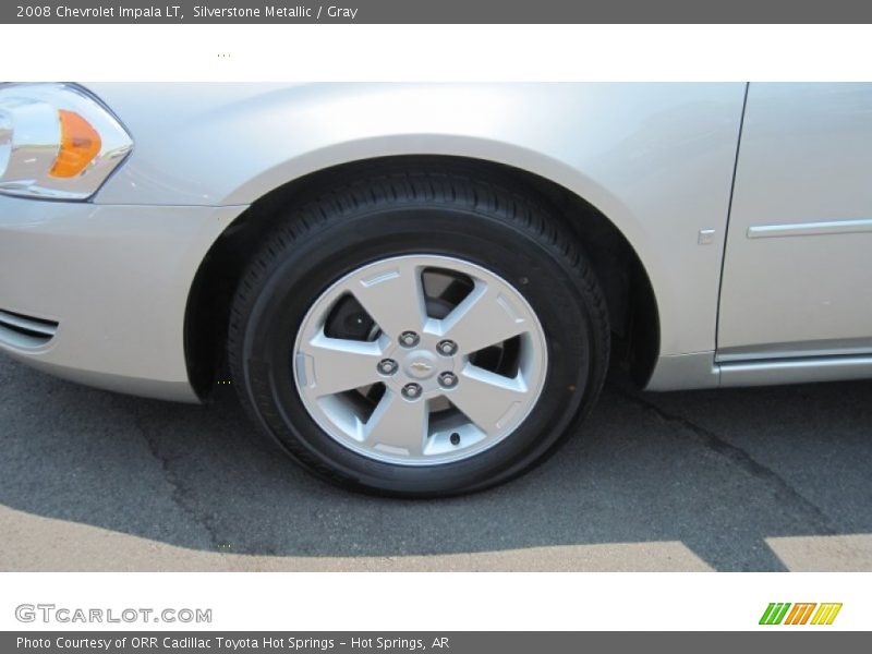 Silverstone Metallic / Gray 2008 Chevrolet Impala LT