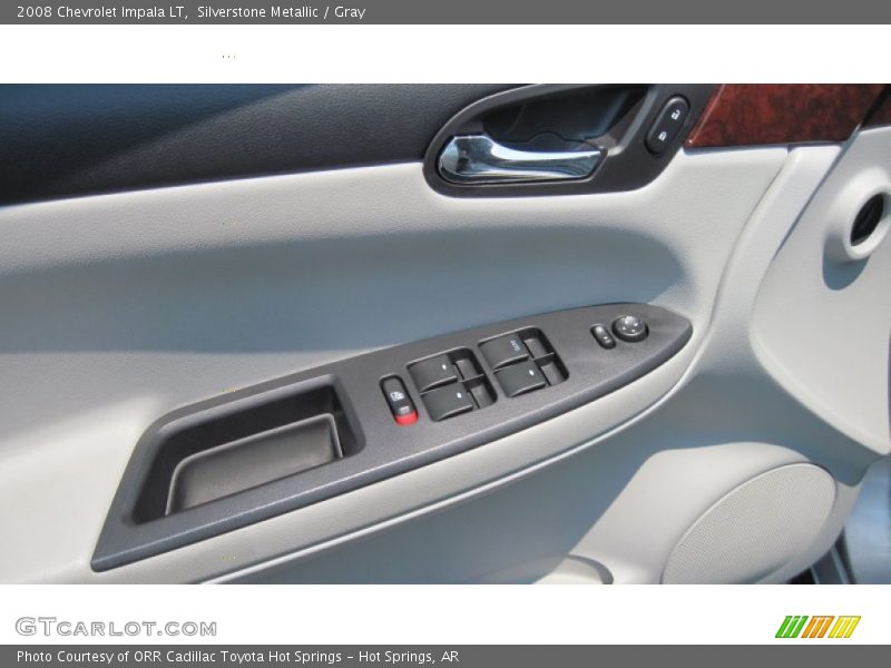 Silverstone Metallic / Gray 2008 Chevrolet Impala LT