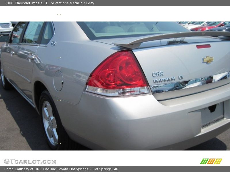 Silverstone Metallic / Gray 2008 Chevrolet Impala LT