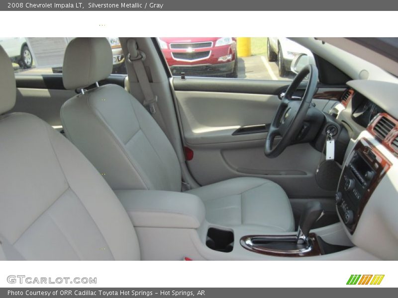 Silverstone Metallic / Gray 2008 Chevrolet Impala LT